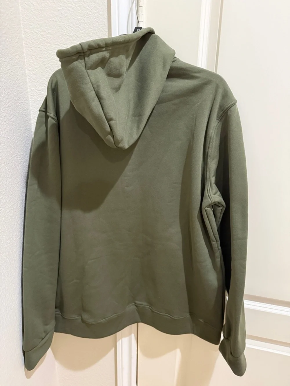 New Olive Green Logo Hoodie - Women's Pullover XL - Picture 5 of 5